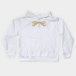 Dragon Fly Tattoo Kids Hoodie